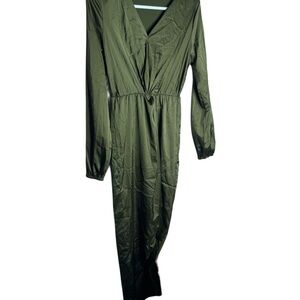 Fashion Nova Olive Long Sleeve Dress